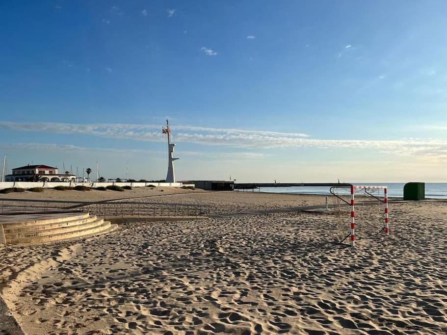 Casa De Pescadores - Primera Linea De Playa فالنسيا المظهر الخارجي الصورة